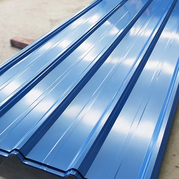 PPGI corrugated metal sheet PPGI corrugated metal sheet