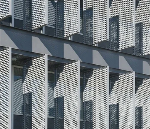 Esthetiek uitgebreid metaalmesh voor kunstinstallaties privacyschermen